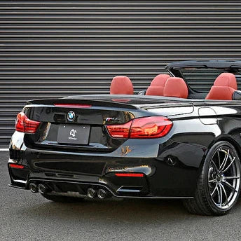 BMW F83 M4 Convertible & F33 4-Series 3D Design Dry Carbon Fiber Trunk Spoiler