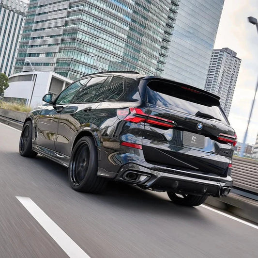 BMW  G05 X5 LCI 3D Design Carbon Fiber Rear Diffuser