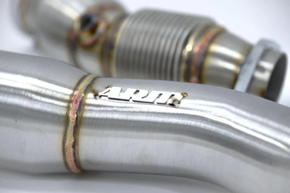 BMW F80 M3 & F82/F83 M4 & F87 M2 ARM S55 Catless Downpipes