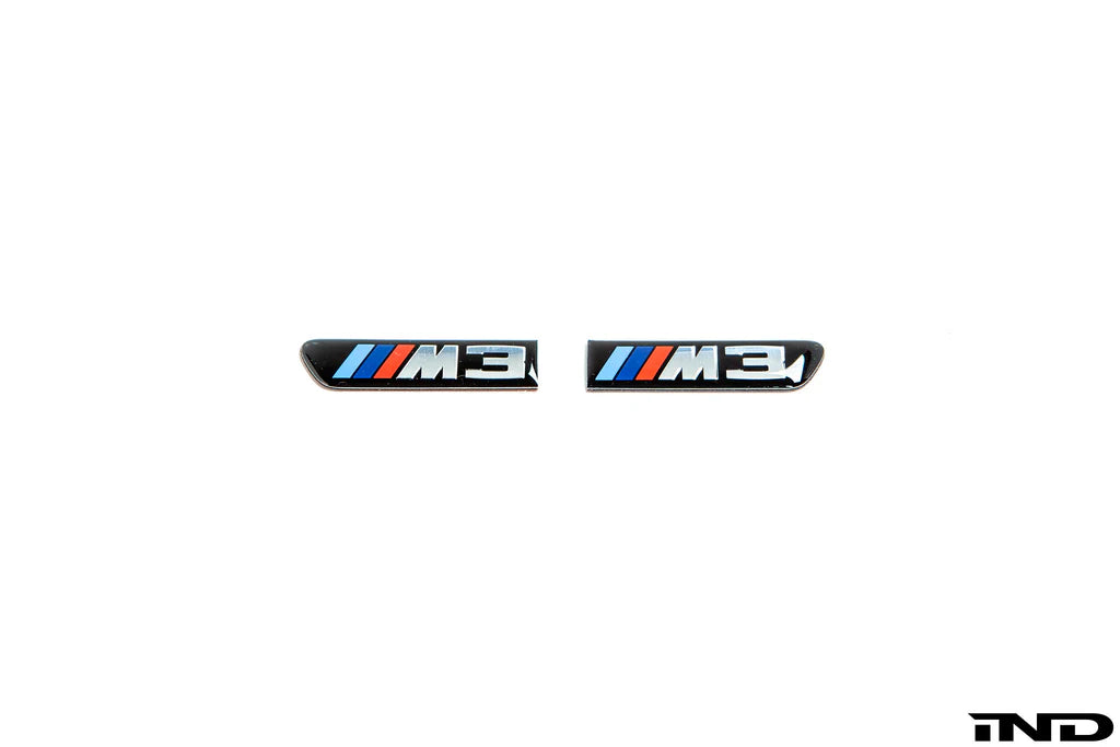 BMW E90 M3, E92 M3 & E93 M3 Replacement Side Grill Emblem Set
