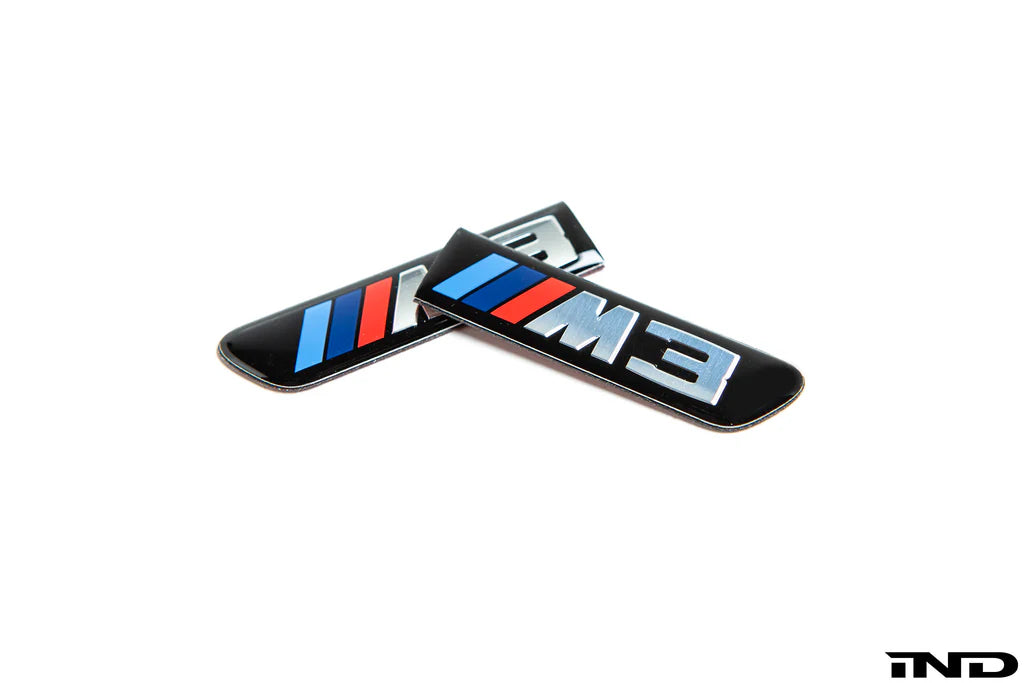 BMW E90 M3, E92 M3 & E93 M3 Replacement Side Grill Emblem Set