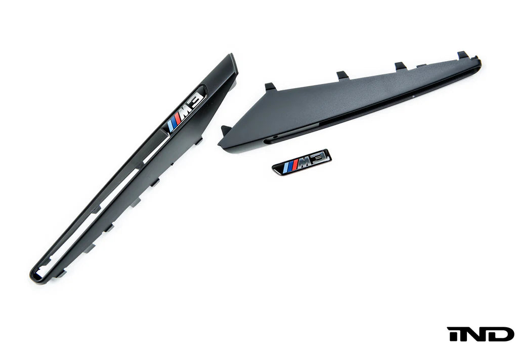 BMW E90 M3, E92 M3 & E93 M3 Replacement Side Grill Emblem Set