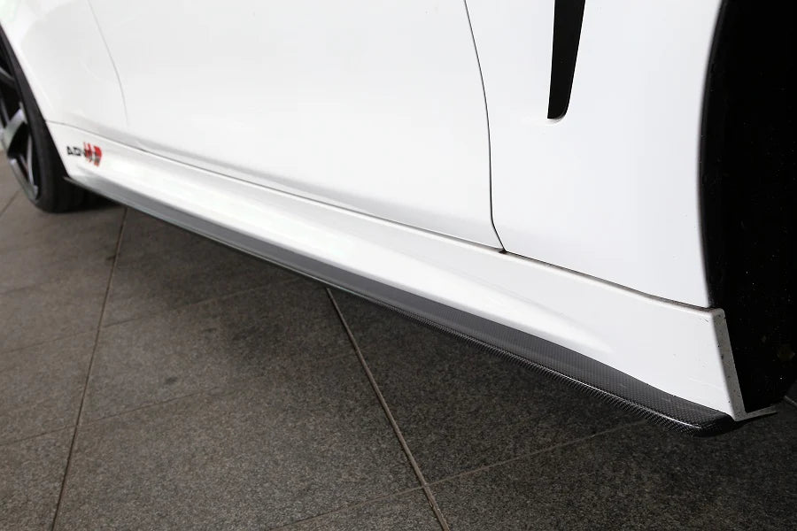 BMW F36 4-Series 3D Design M-Sport Carbon Fiber Side Skirt Set