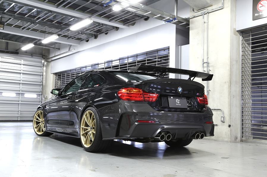 BMW  F82 M4 3D Design Dry Carbon Fiber Racing Wing