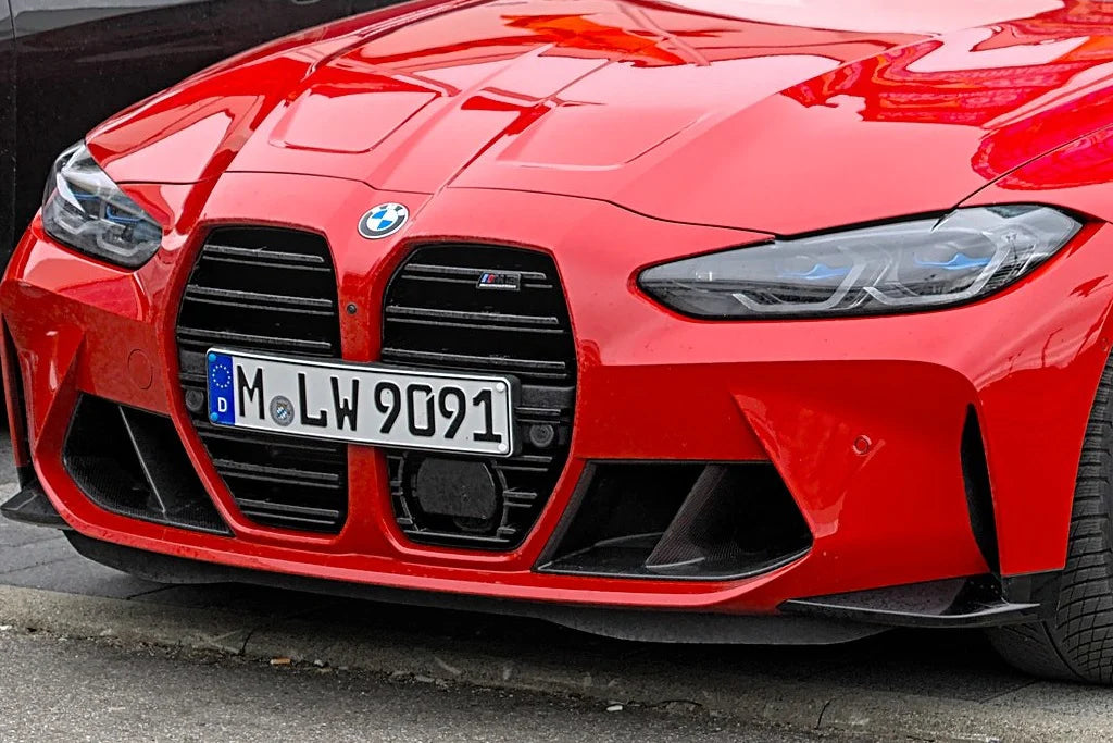 BMW G80 M3 & G82 M4 & G83 M4 IND Competition Gloss Black Front Grill Emblem Badge