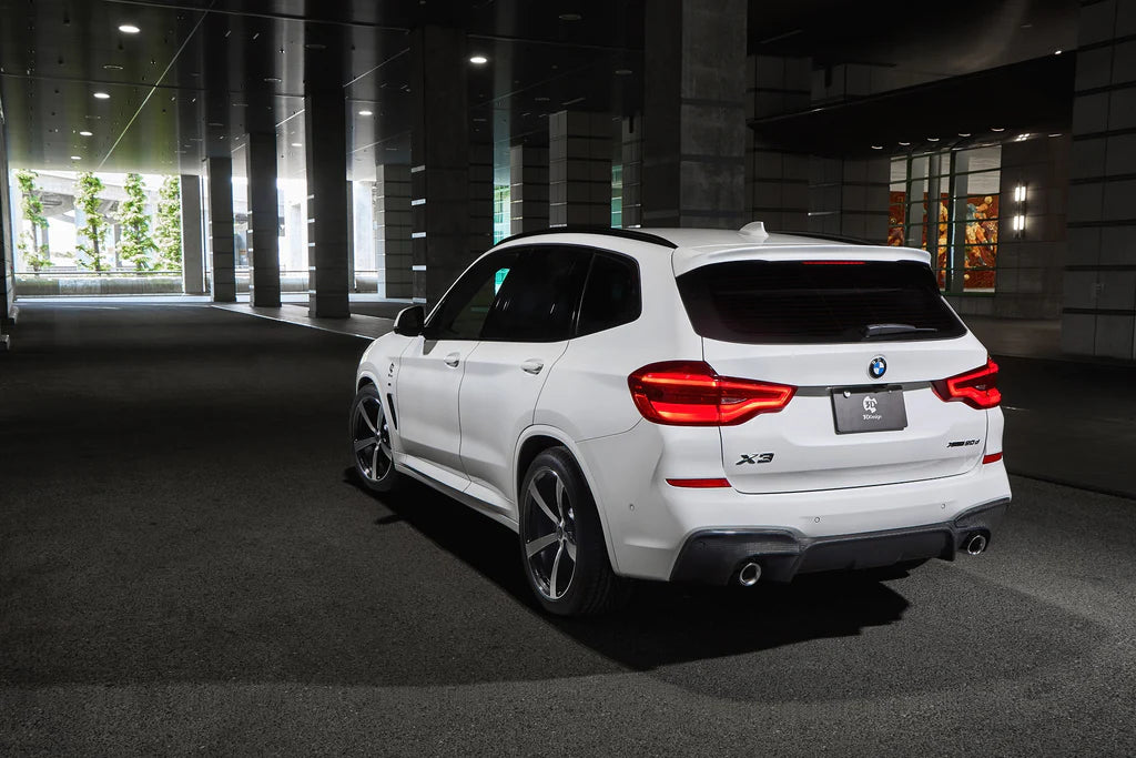 BMW G01 X3 3D Design Pre-LCI Carbon Fiber Rear Diffuser