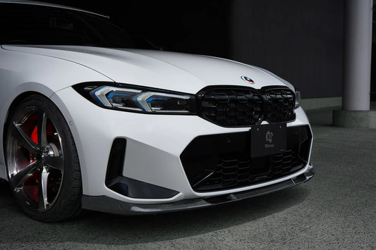 BMW G20 / G21 3-Series LCI 3D Design M-Sport Carbon Fiber Front Lip