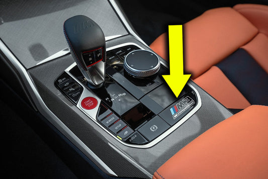 BMW G80 M3 Competition Control Panel Nameplate