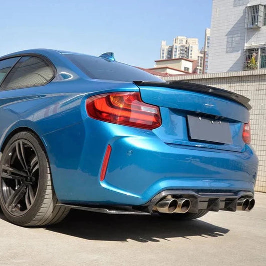 BMW F87 M2 & F22 2-Series V Style Carbon Fiber Spoiler