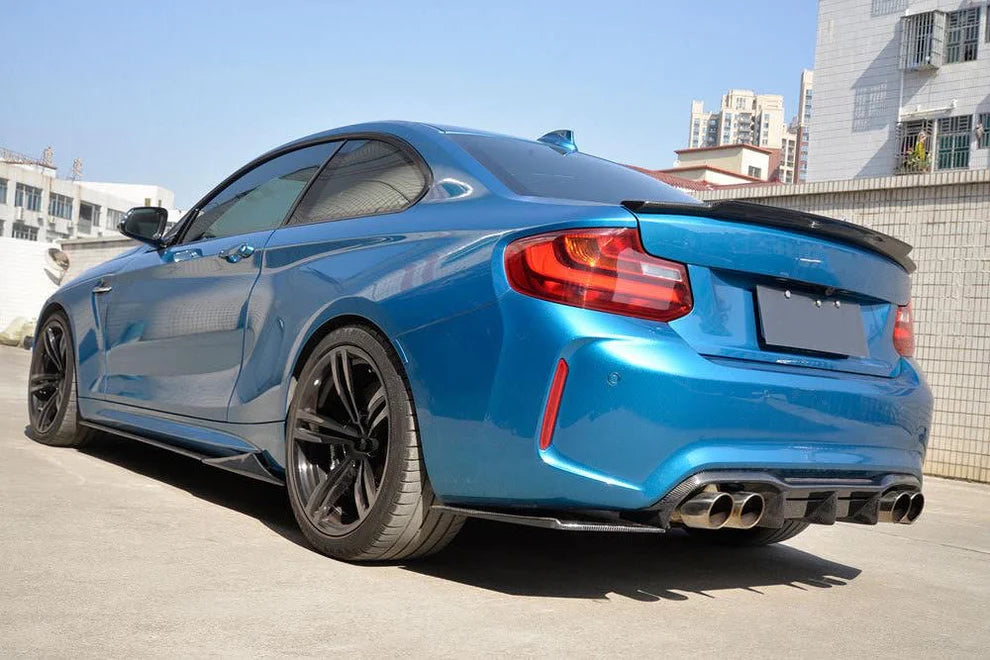 BMW F87 M2 & F22 2-Series V Style Carbon Fiber Spoiler