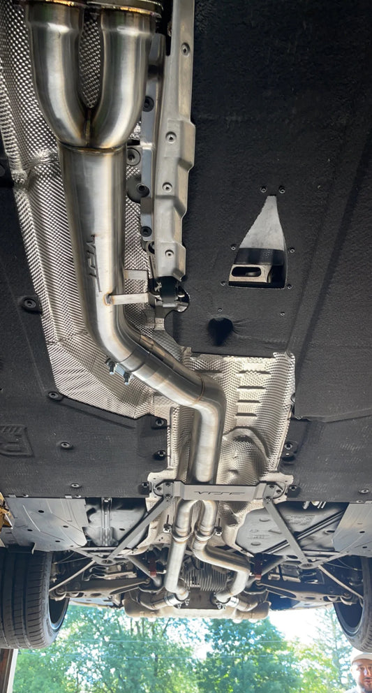 BMW F80 M3 & F82/F83 M4 S55 VRSF High Flow Single Mid-Pipe