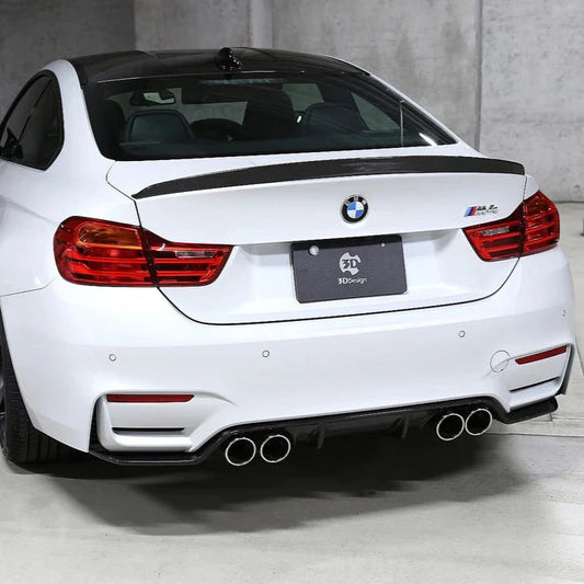 BMW F80 M3 & F82/F83 M4 3D Design Type 2 Carbon Fiber Rear Diffuser