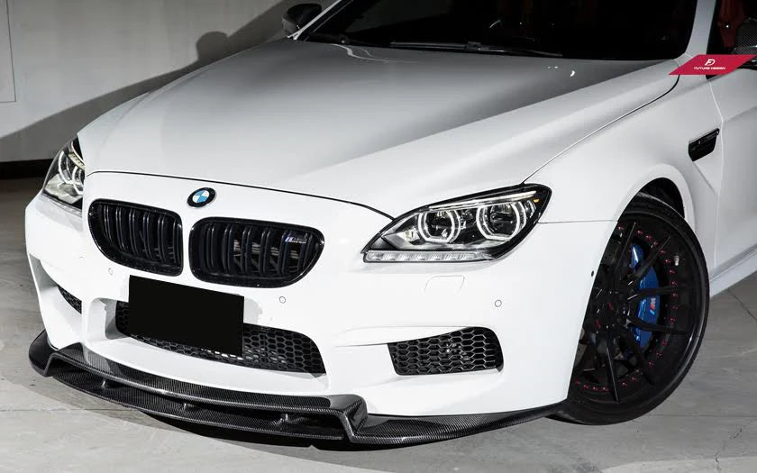 BMW F12 & F13 & F06 M6 E Style Carbon Fiber Front Lip