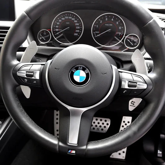 BMW 2, 3 & 4-Series F-Chassis & X5/X6 3D Design Automatic Aluminum Shift Paddle Set