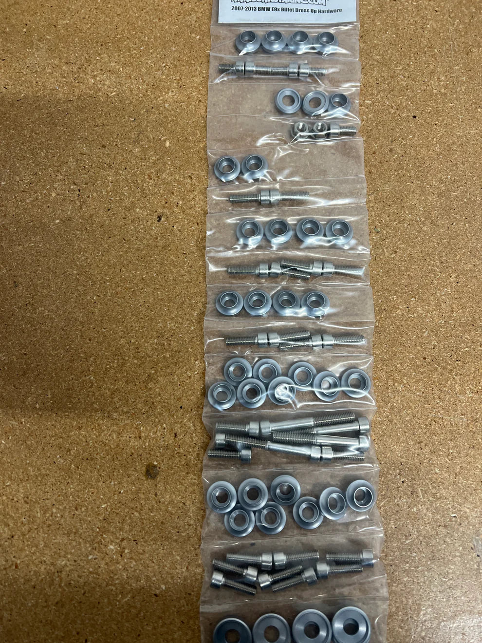 BMW E9X 3-Series DownStar Engine Billet Dress-Up Hardware Kit