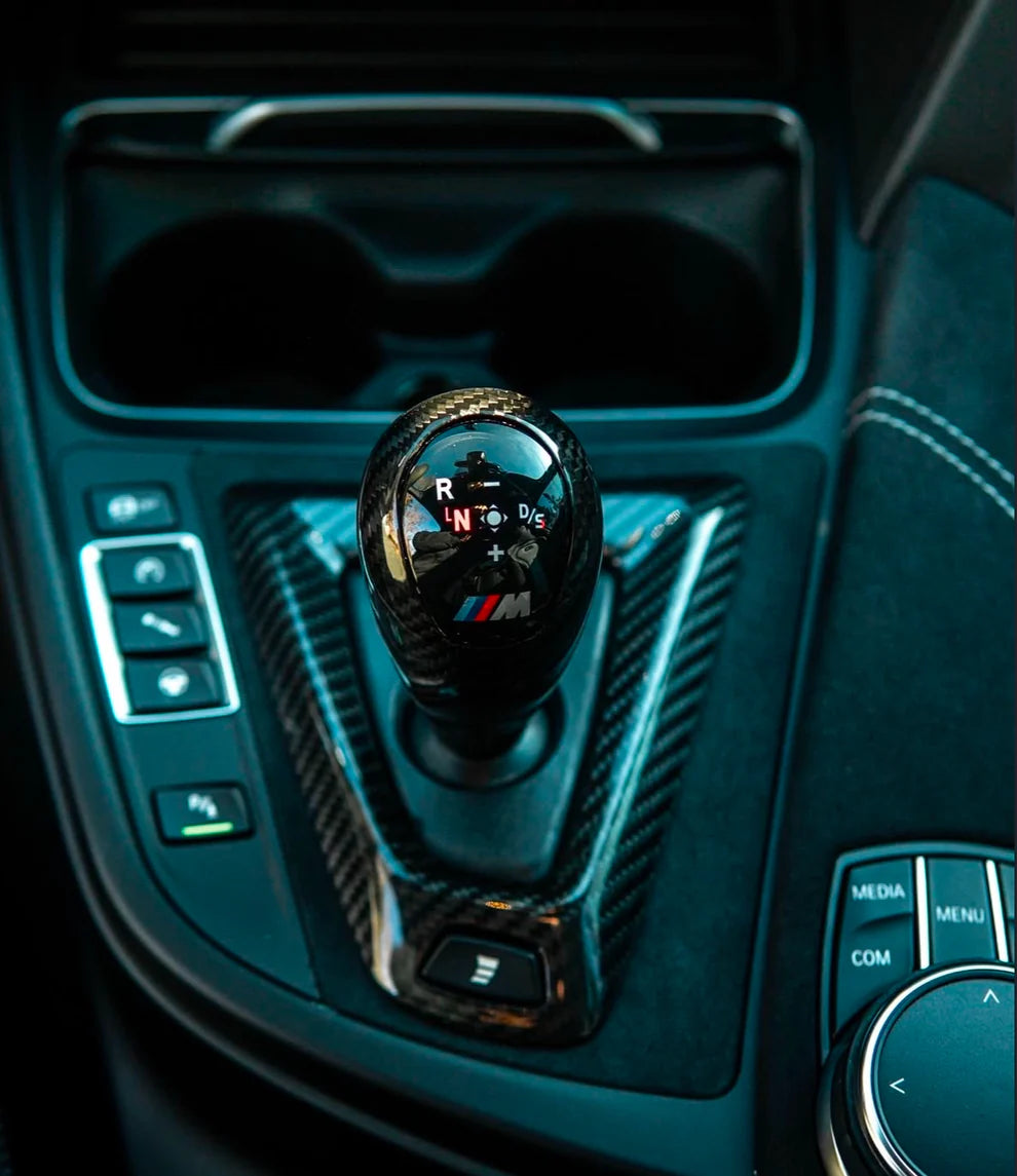 BMW F-Series M2, M3, M4, M5 & M6 AutoTecknic M DCT Carbon Fiber Gear Selector Trim