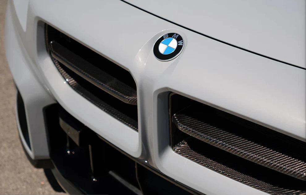 BMW G87 M2 Autotecknic Gloss Black & Carbon Fiber Motorsport Grill