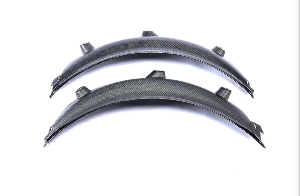 BMW G80 M3 Autotecknic Carbon Fiber Rear Wheel Arch Extensions