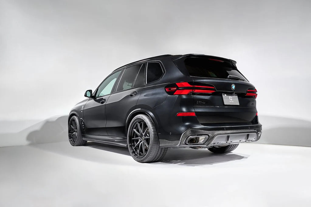 BMW G05 X5 LCI 3D Design Carbon Fiber Rear Diffuser Set