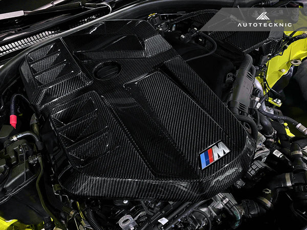 BMW G80 M3 & G82/G83 M4 & G87 M2 Autotecknic Carbon Fiber Engine Cover