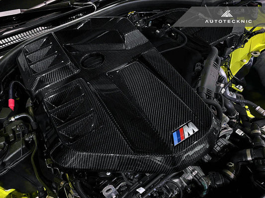 BMW G80 M3 & G82/G83 M4 & G87 M2 Autotecknic Carbon Fiber Engine Cover