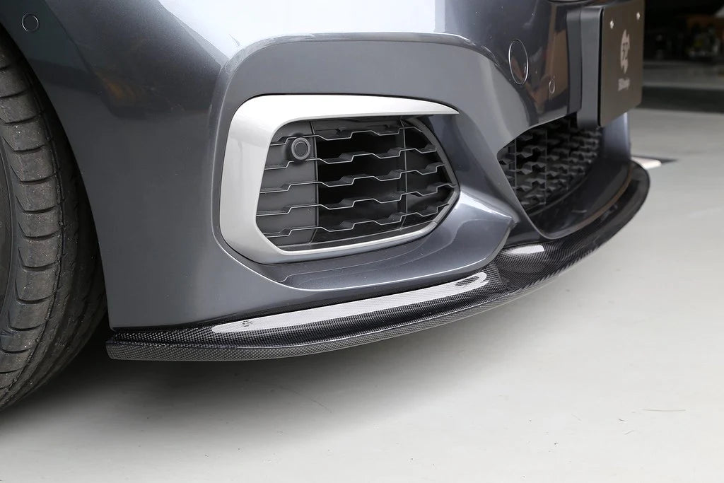 BMW F20 1-Series 3D Design LCI M-Sport Carbon Fiber Front Lip