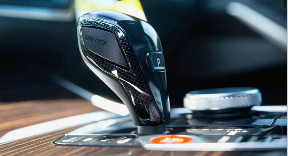 BMW G2X G4X 2, 3 & 4-Series Autotecknic Carbon Fiber Gear Selector Side Trim