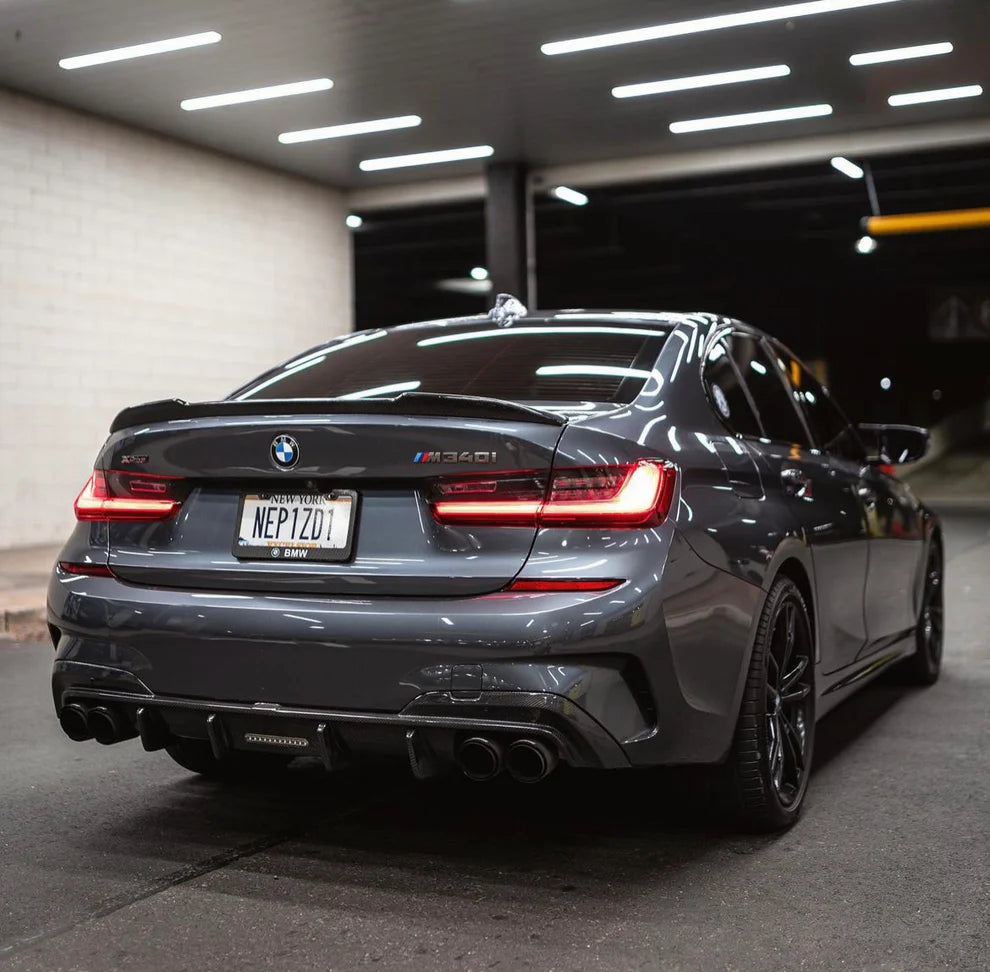 BMW G80 M3 & G20 3-Series CS Style Carbon Fiber Spoiler
