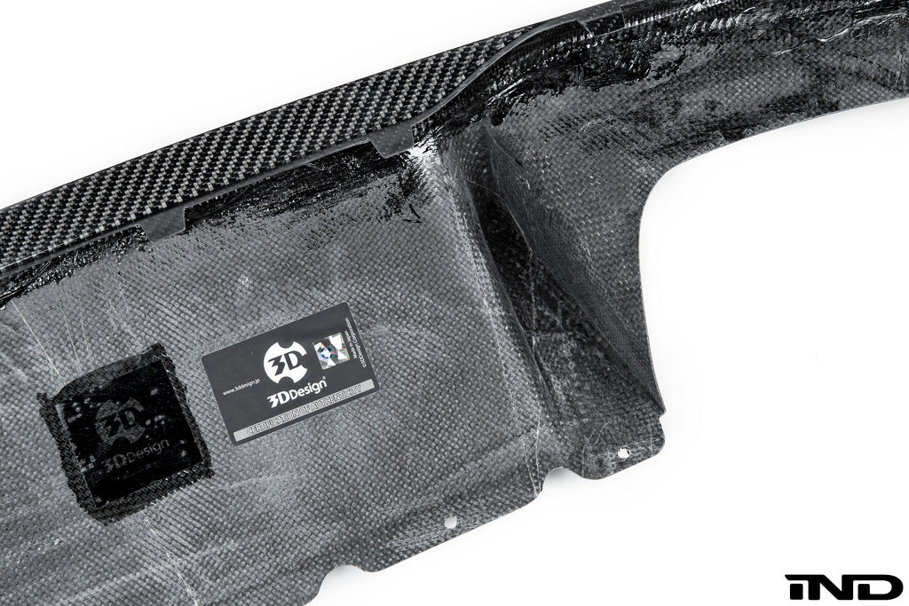 BMW F87 M2 3D Design Type 1 Carbon Fiber Rear Diffuser
