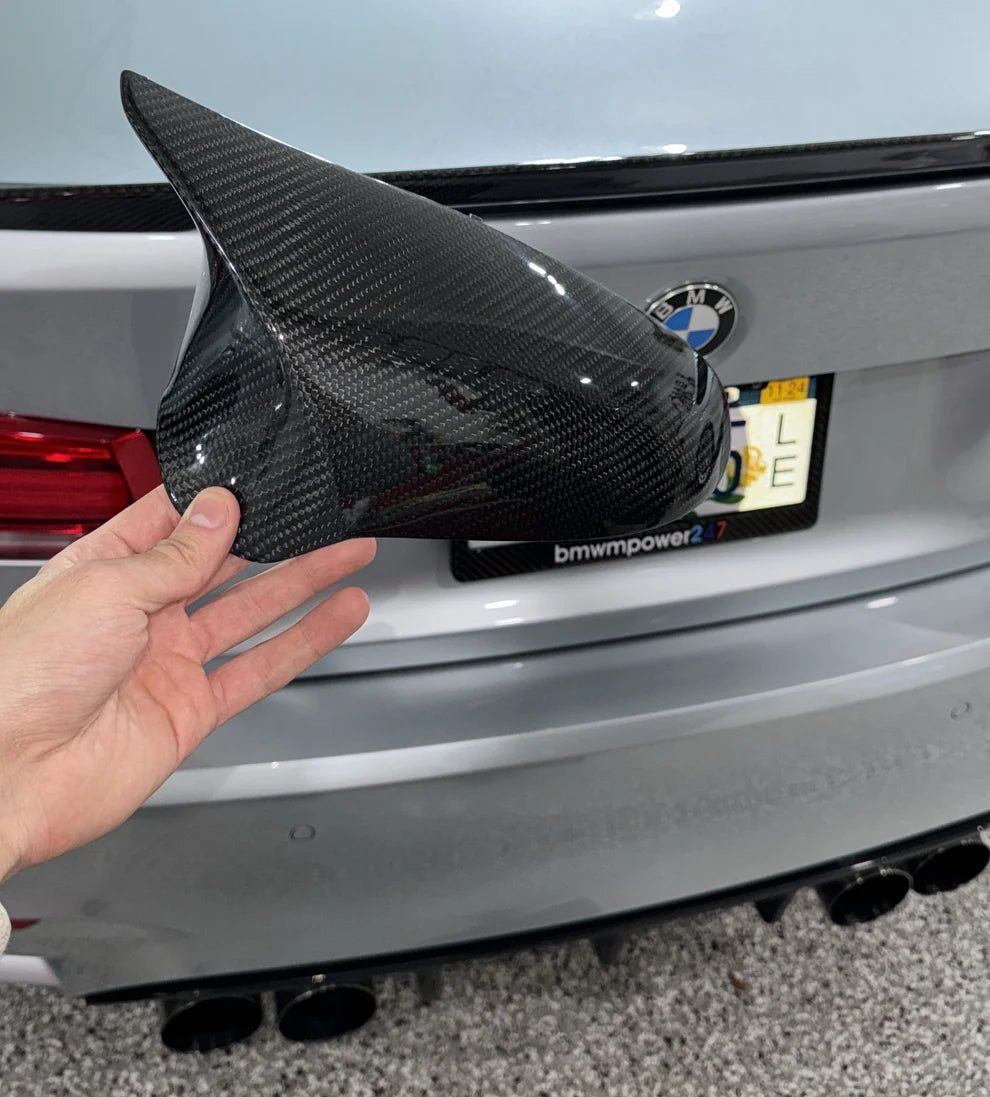 BMW F80 M3 & F82/F83 M4 Carbon Fiber Mirror Caps