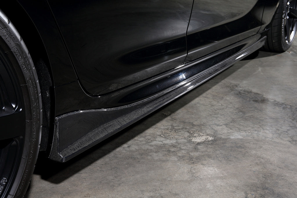 BMW F06 / F12 / F13 M6 3D Design M6 Carbon Fiber Side Skirt Set