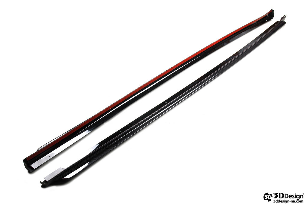 BMW F10 M5 3D Design Carbon Fiber Side Skirt Set