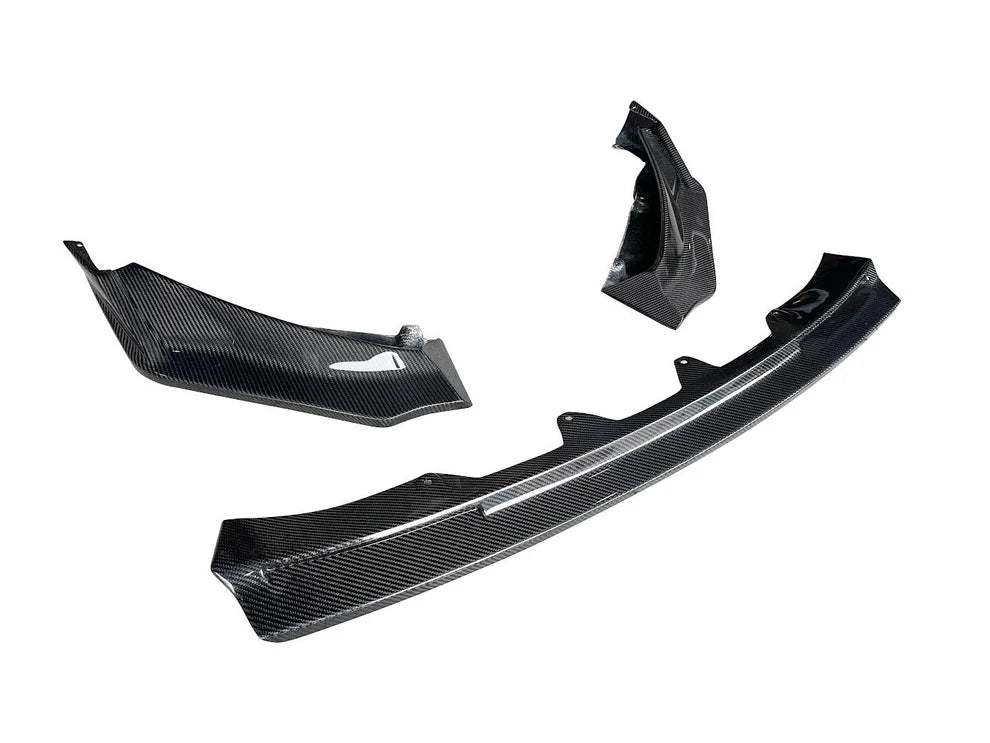 BMW G80 M3 & G82/G83 M4 V2 3 Piece Carbon Fiber Front Lip