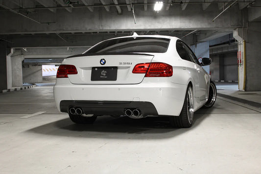 BMW E92 3-Series 3D Design Carbon Fiber Trunk Spoiler