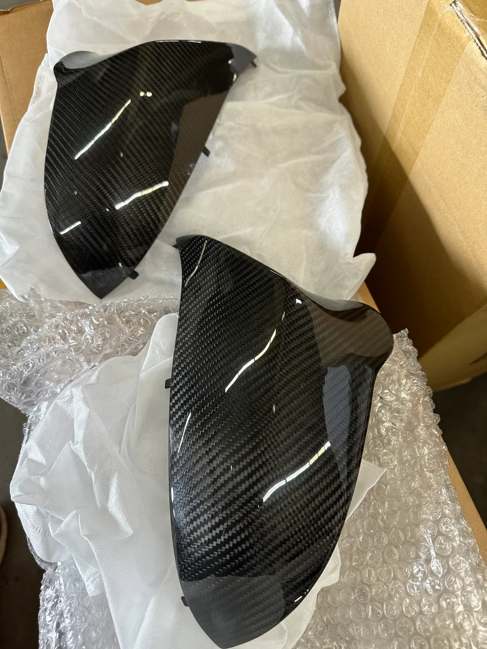 BMW F80 M3 & F82/F83 M4 Carbon Fiber Mirror Caps