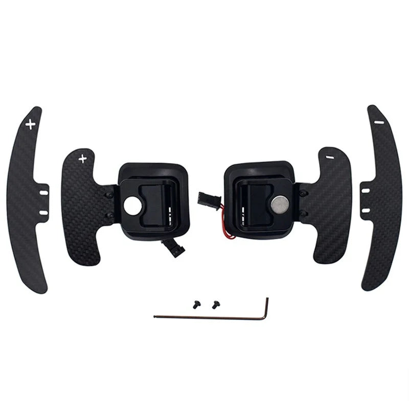 BMW E90, E92 & E93 M3 Carbon Fiber Clicky DCT Magnetic Shifter Paddles