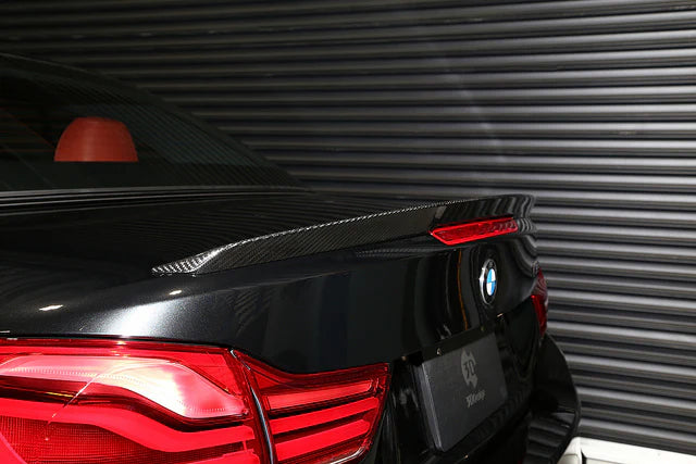 BMW F83 M4 Convertible & F33 4-Series 3D Design Dry Carbon Fiber Trunk Spoiler