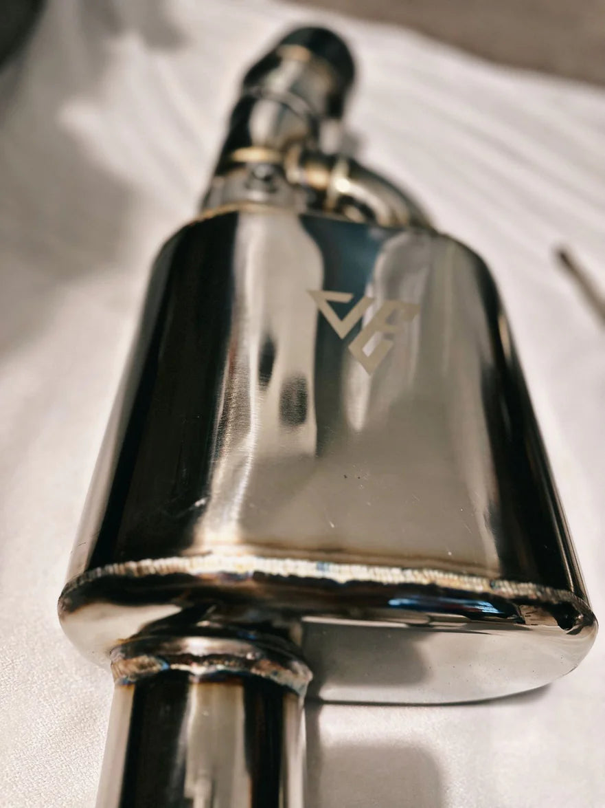 Ford Mustang GT Valved Axle Back Dual Tip Exhaust Gen 2 Coyote & S650s