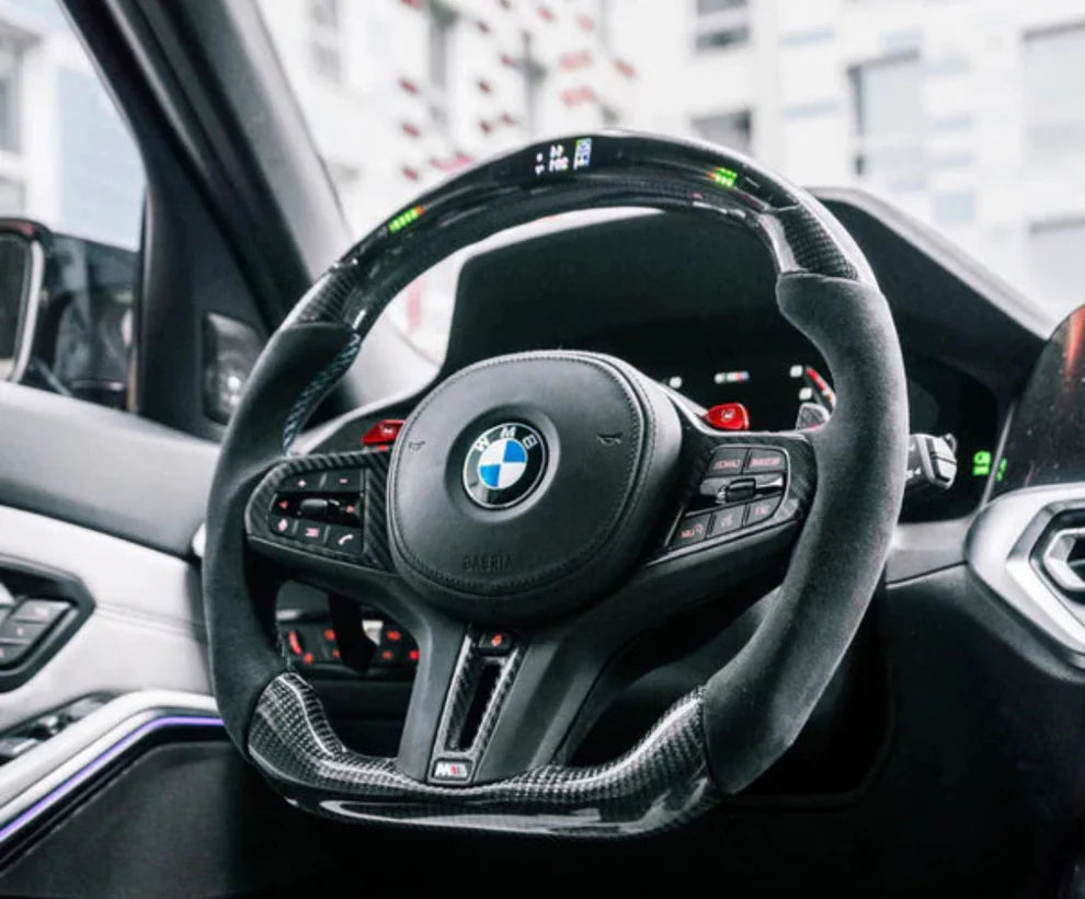 BMW G80 M3 & G82/G83 M4 & G87 M2 & 3 & 4-Series Custom Steering Wheel