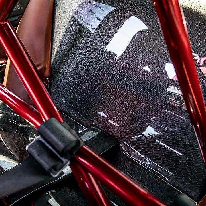 BMW E92 & E93 M3 Dinmann Carbon Fiber Rear Seat Delete Panel