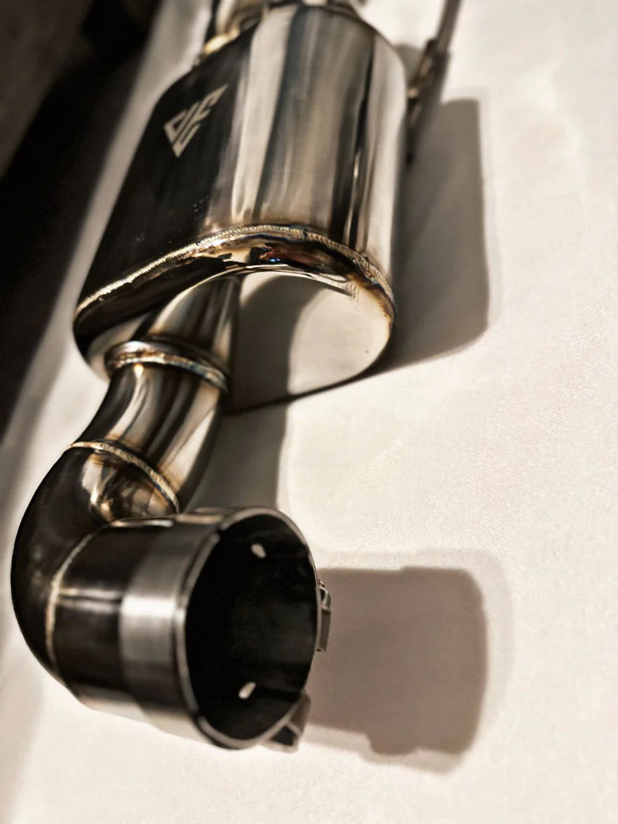 Ford Mustang GT Valved Axle Back Dual Tip Exhaust Gen 2 Coyote & S650s