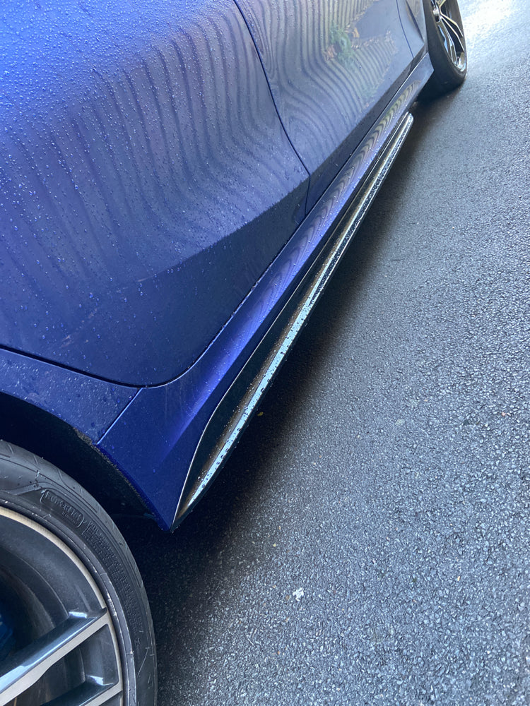 BMW G20 3-Series Performance Carbon Fiber Side Skirt Extensions