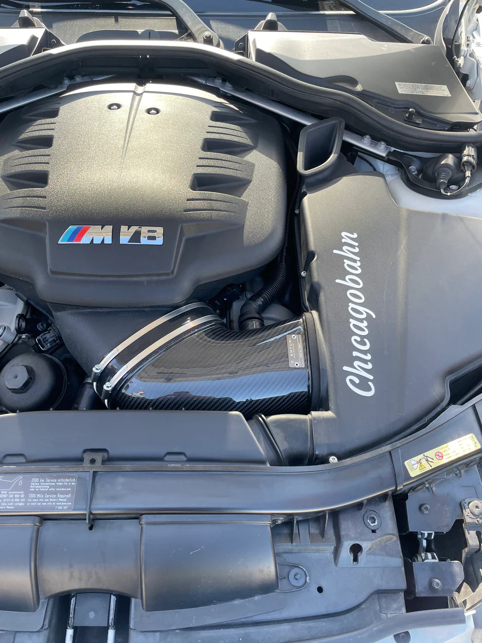 BMW E90, E92 & E93 M3 S65 Eventuri Carbon Fiber Intake