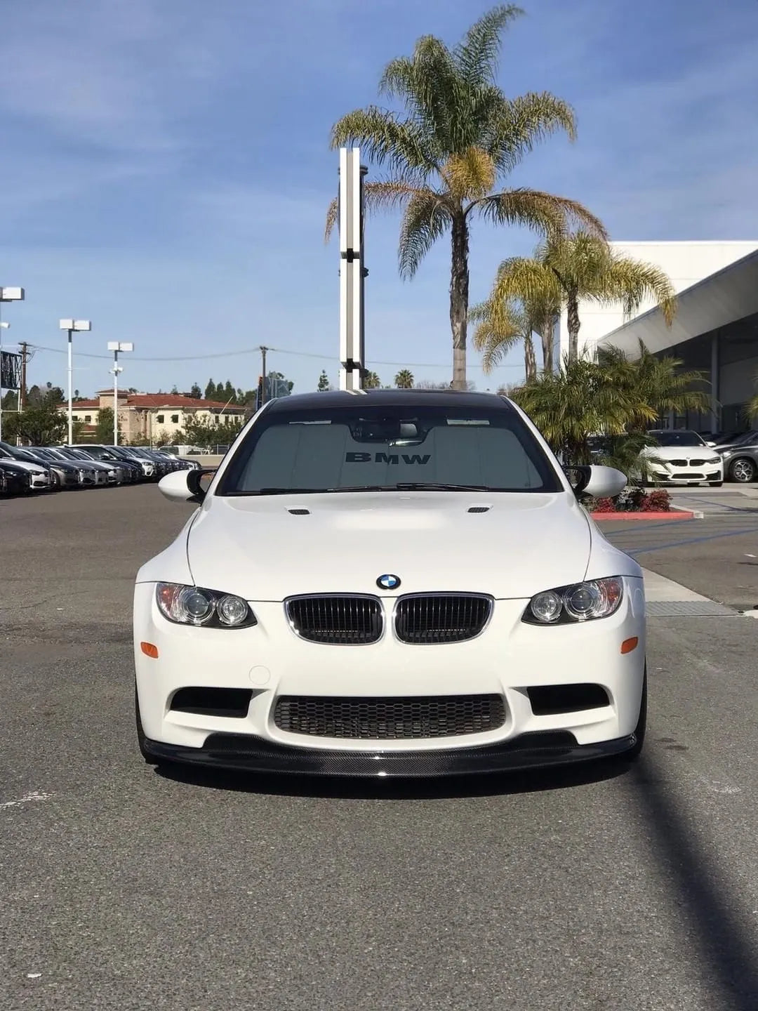BMW E90, E92 & E93 M3 CH Carbon Fiber Front Lip Splitter