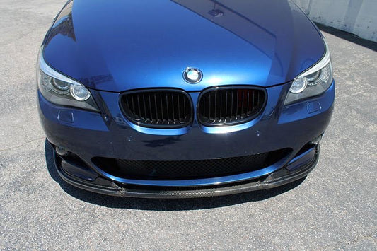 BMW E60 M5 HM Style Carbon Fiber Lip