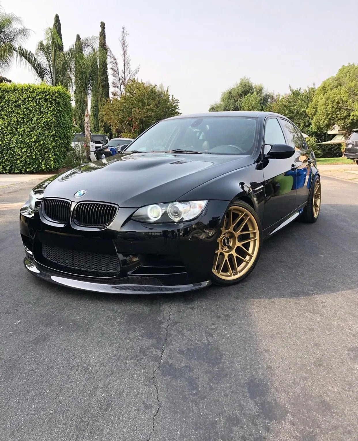 BMW E90, E92 & E93 M3 CH Carbon Fiber Front Lip Splitter