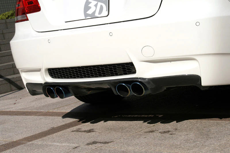 BMW E92 & E93 M3 3D Design Carbon Fiber Rear Diffuser
