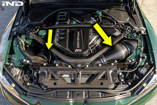 BMW G80 M3 & G82 M4 & G83 M4 & G87 M2 Eventuri Black Carbon Fiber Intakes V2 (Gloss & Matte)