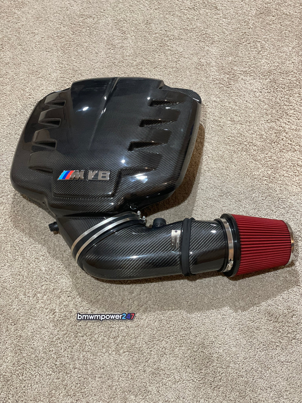 BMW E90, E92 & E93 S65 V8 Eventuri Carbon Fiber Plenum