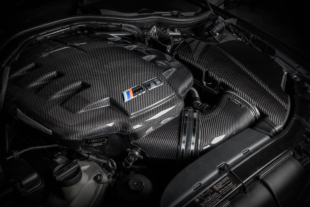 BMW E90 M3 & E92 M3 & E93 M3 S65 Eventuri Gloss Black Carbon Fiber Intake Plenum